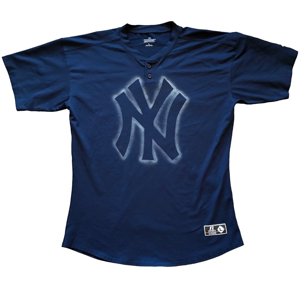 Vintage Y2K Yankees Mesh Jersey | Russell Athletic | L